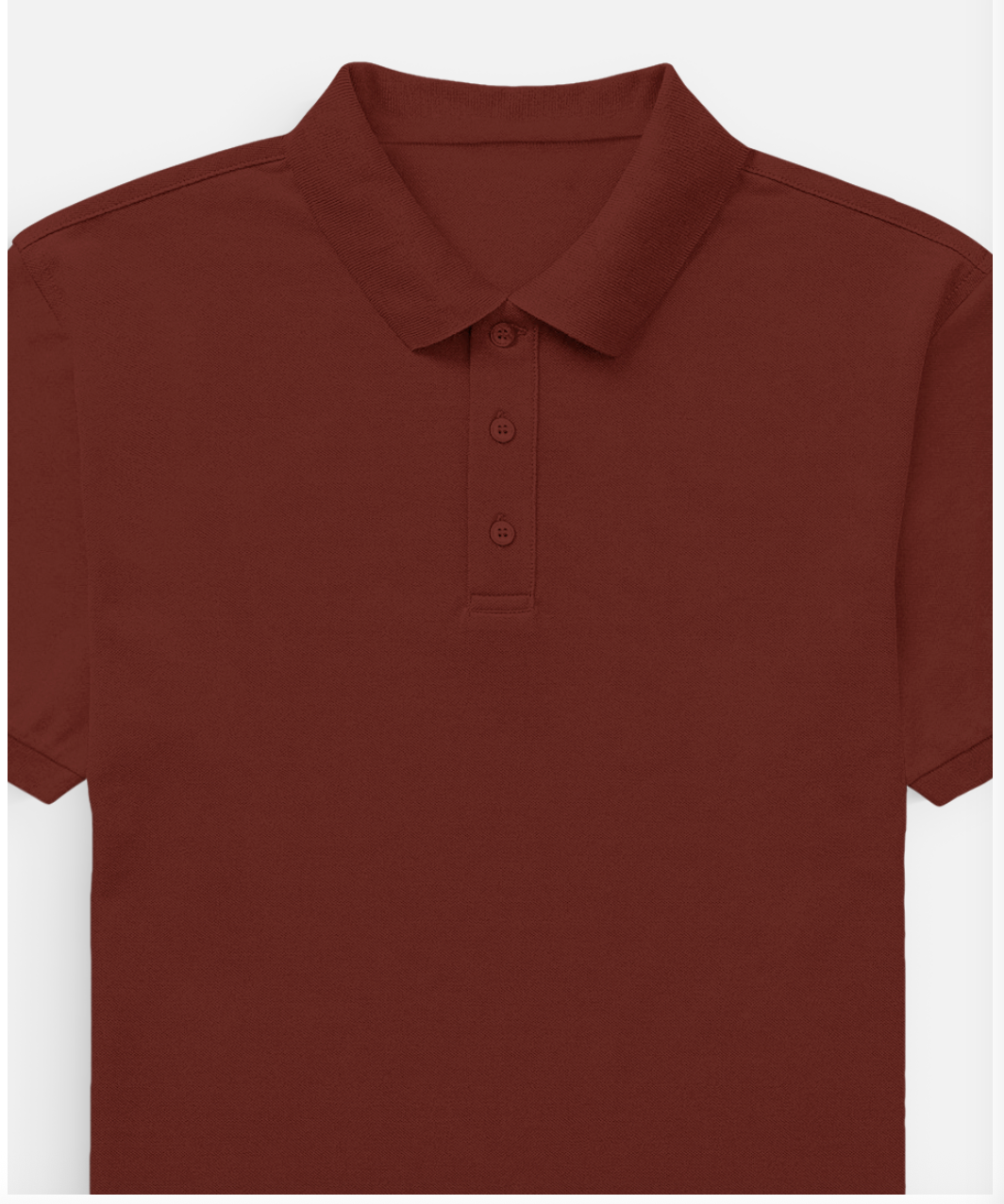 Plain Polo Regular Unisex T-Shirt