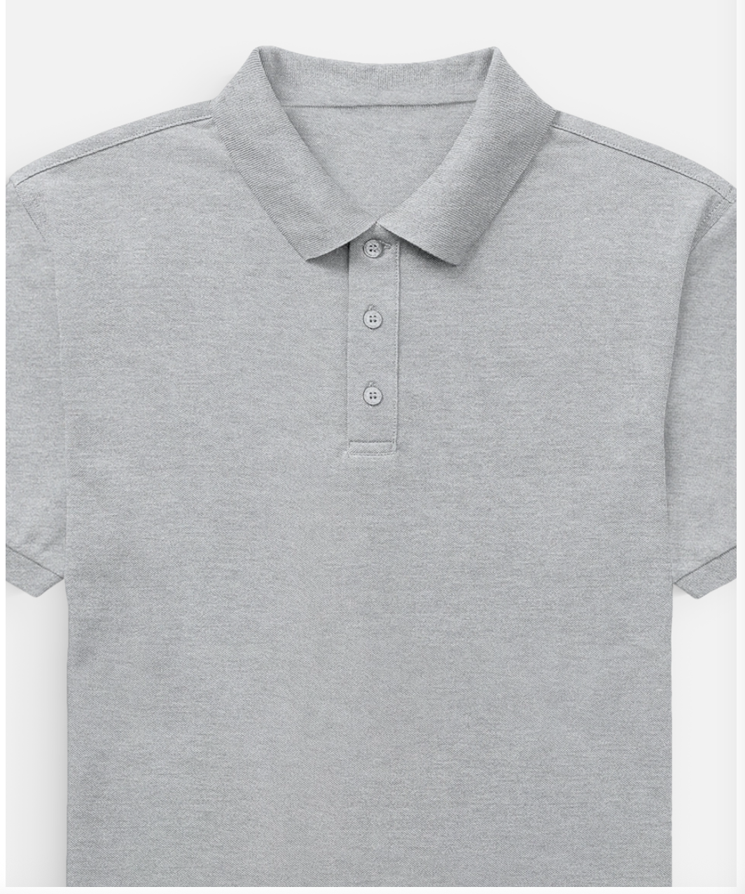 Plain Polo Regular Unisex T-Shirt