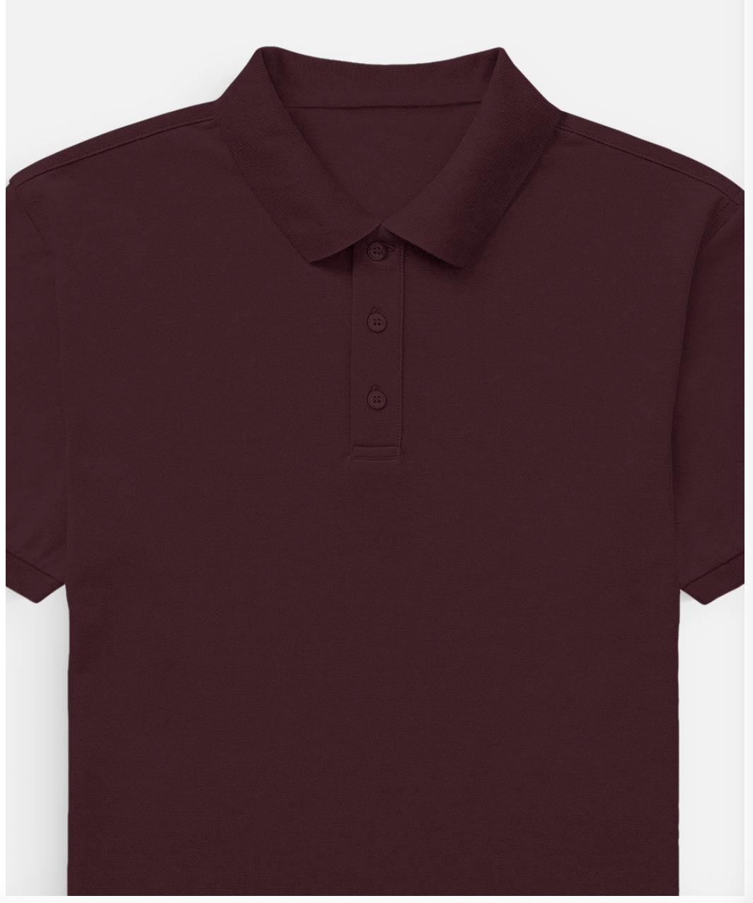 Plain Polo Regular Unisex T-Shirt