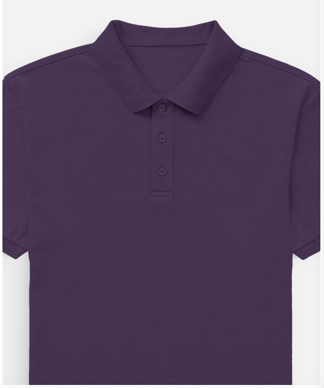 Plain Polo Regular Unisex T-Shirt