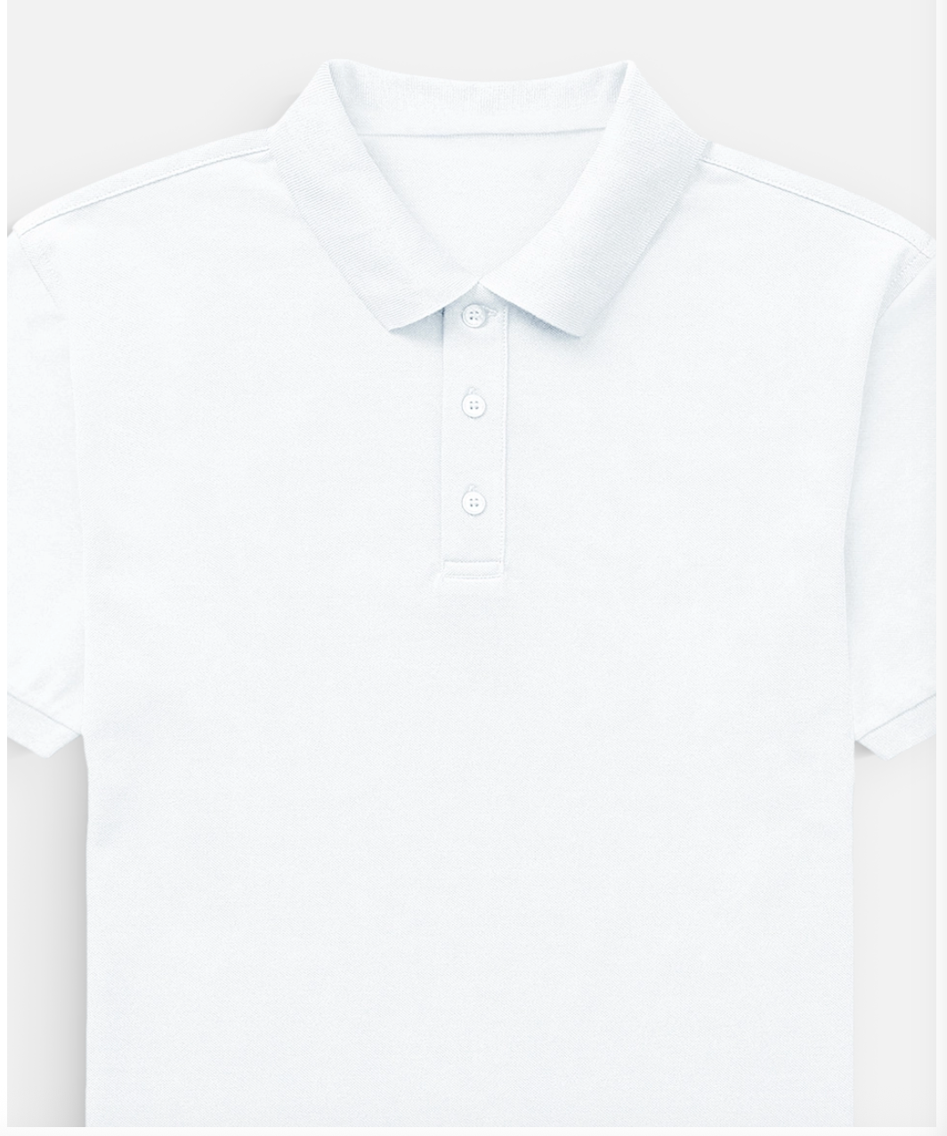 Plain Polo Regular Unisex T-Shirt